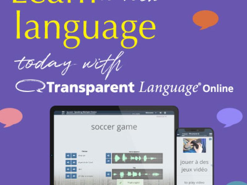 Lær sprog med transparant language