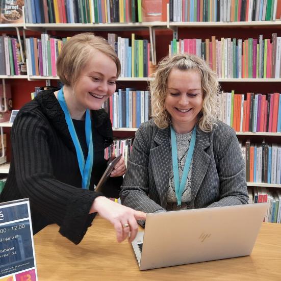 IT hjælp og IT cafe på biblioteket