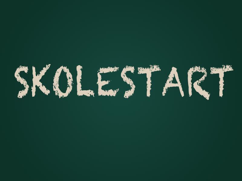 skolestart
